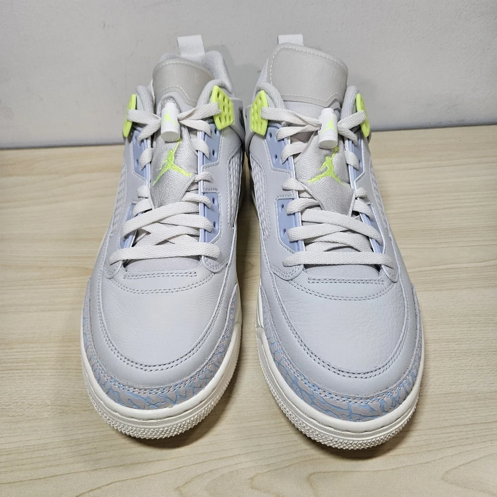 New Jordan Spizike Low Shoes Photon Dust Volt Sail Coconut Milk Mens Size 10